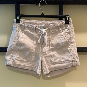 Beige American Eagle Stretch Shorts